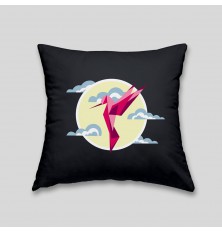 Coussin colibri