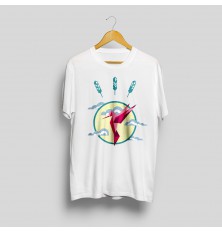 T-shirt imprimé colibri